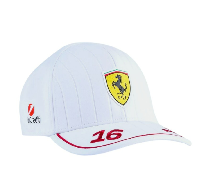 Gorra Ferrari Charles Lecterc #16