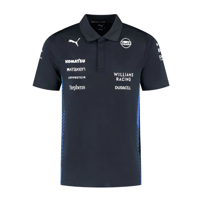 Camiseta Polo Atlassian Williams Racing Oficial 2025