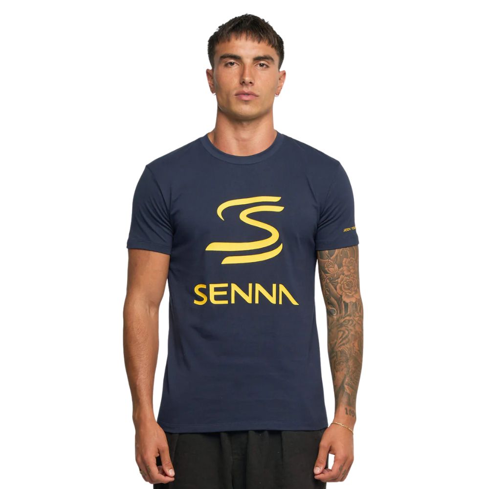 F1ChileStore: Camiseta con Logo Legacy de Ayrton Senna F1