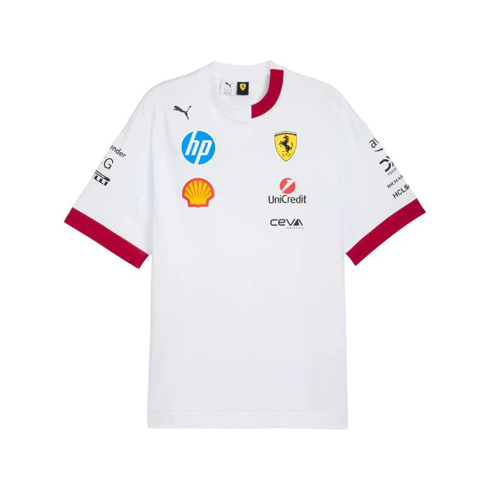 Playera Oversized Ferrari Oficial 2025