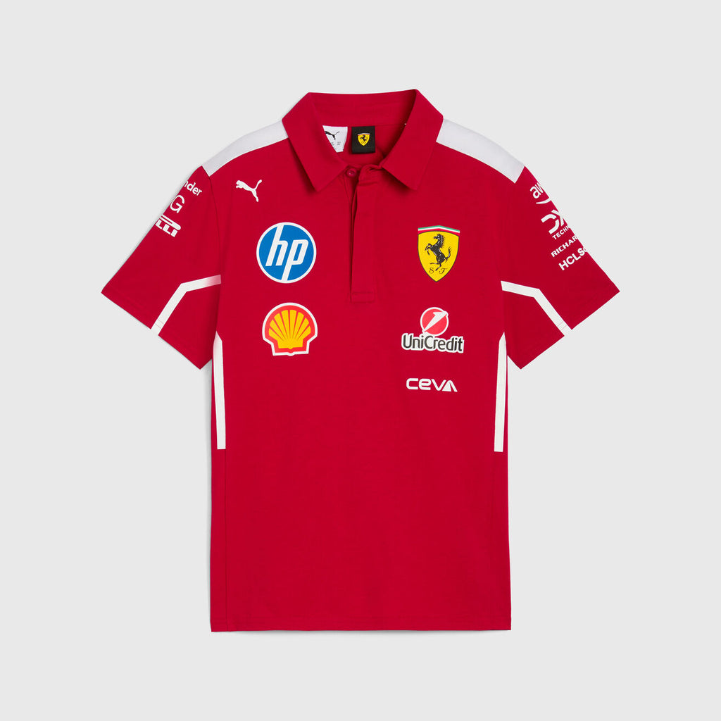 Polo Oficial Scuderia Ferrari F1 Team 2025 – PUMA